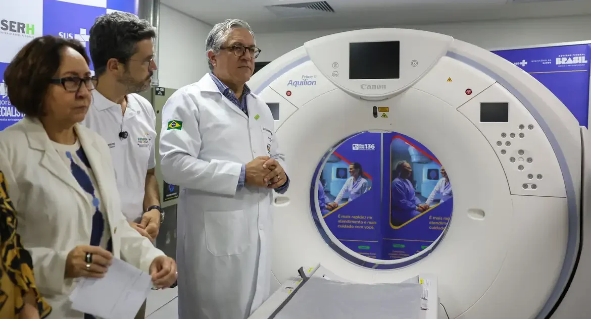 Ministro da Saúde entrega novos equipamentos de imagem no HUB-UnB com investimento superior a R$ 7 milhões