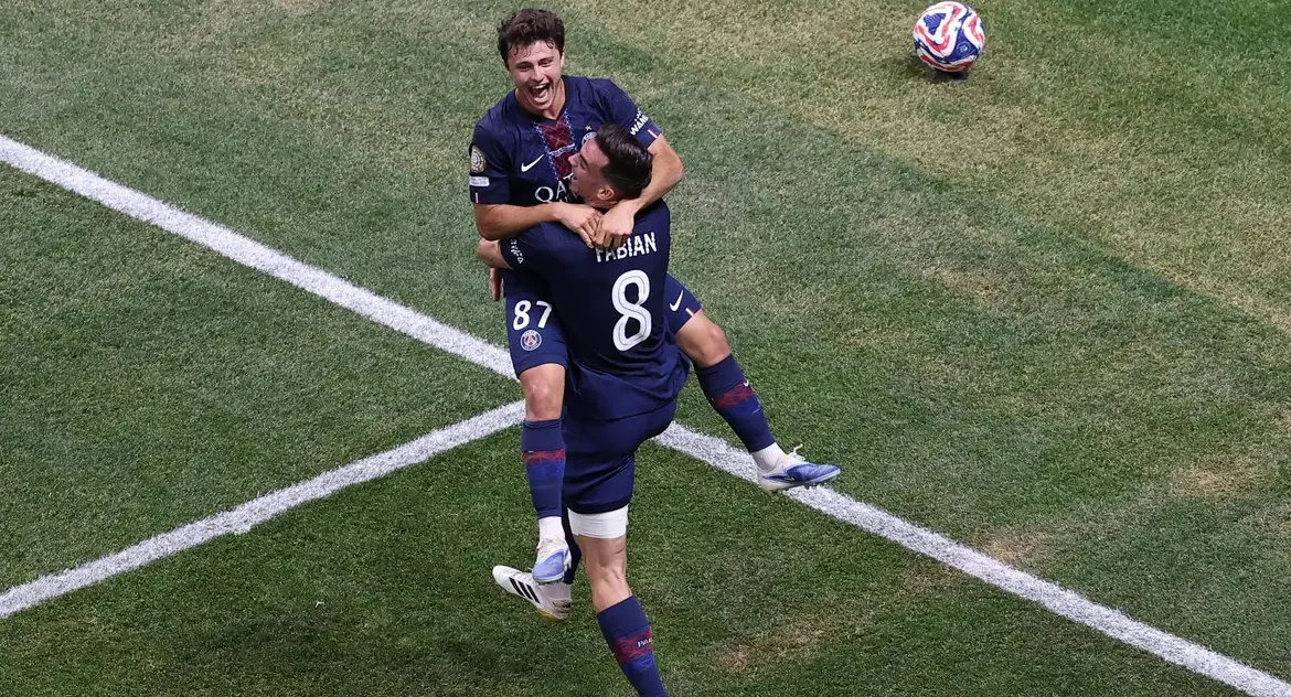 PSG goleia Inter Miami por 4 a 0 e garante vaga nas Quartas da Copa do Mundo de Clubes da FIFA