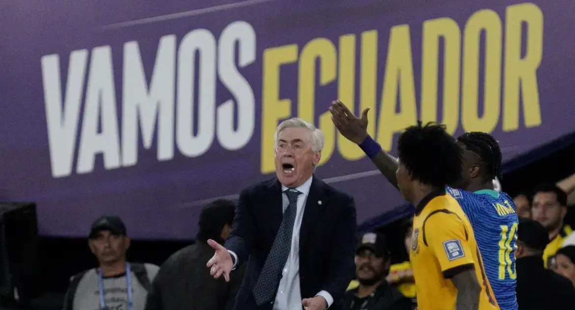 Ancelotti aposta em retorno de Raphinha para melhorar ataque do Brasil contra o Paraguai
