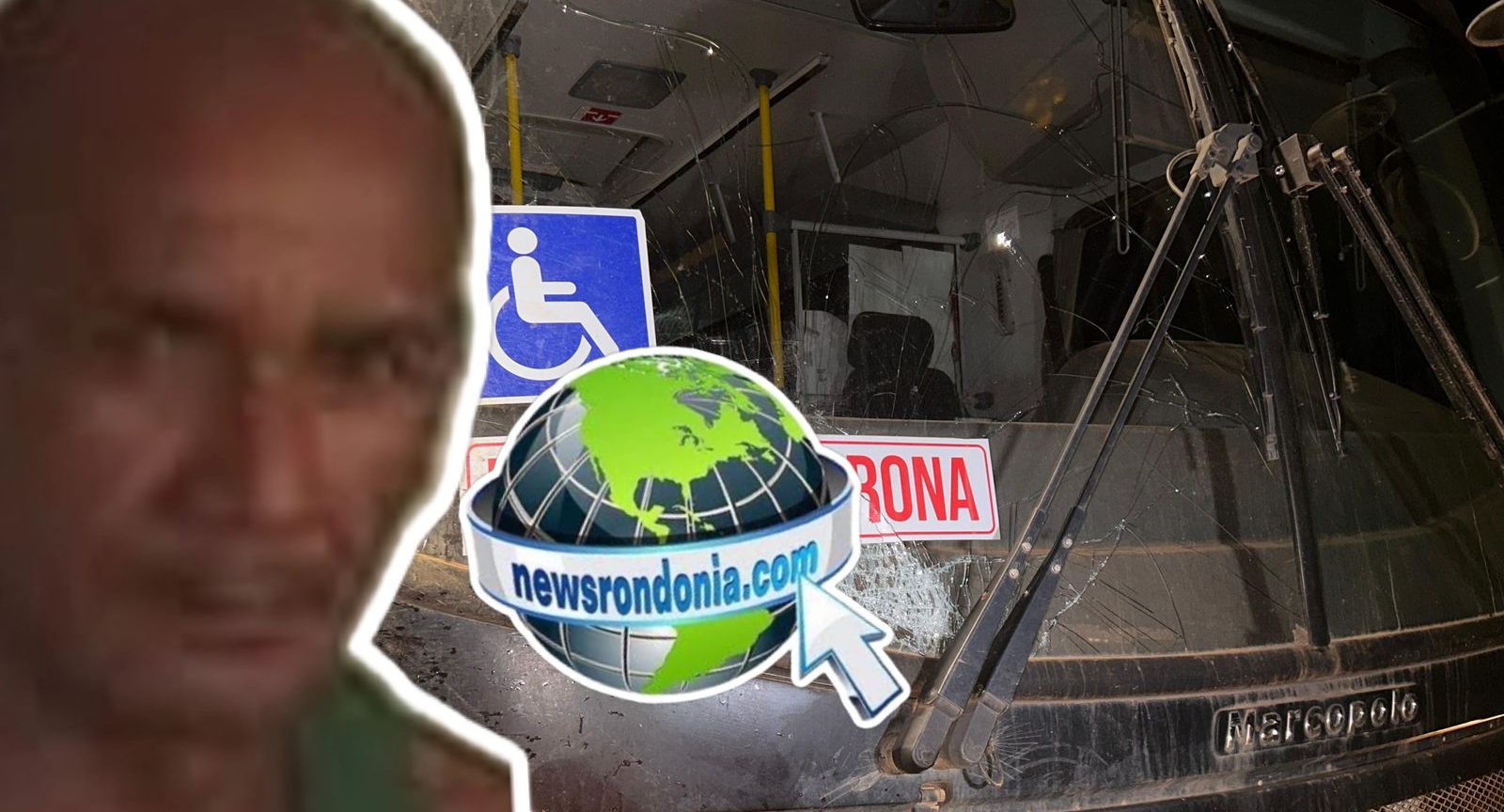 Vulgo “Santarém” morre atropelado por ônibus escolar na ponte sobre o Rio Madeira