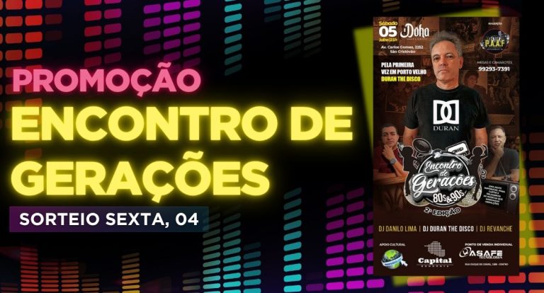 News Rondônia sorteia pares de ingressos para festa nostálgica que promete agitar Porto Velho - News Rondônia