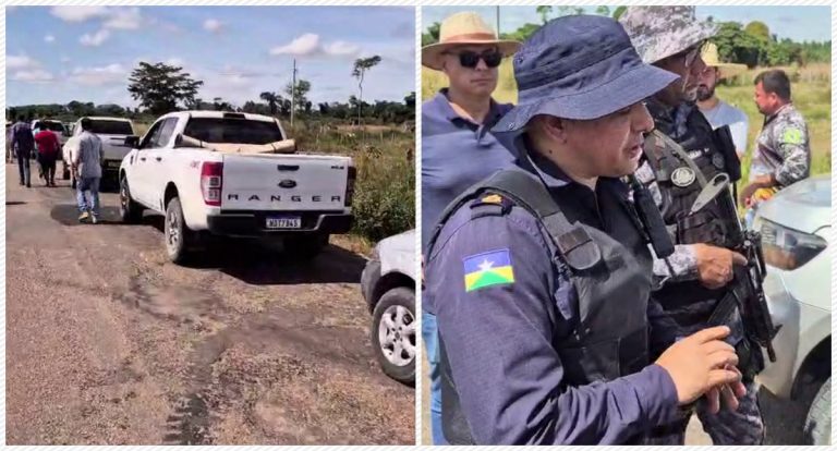 Polícia é acusada de sabotar e intimidar protesto pacífico em Cujubim - News Rondônia