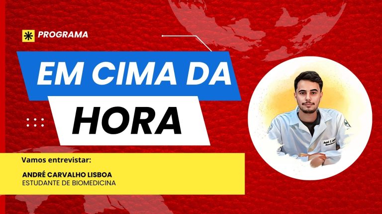 Em Cima da Hora | Entrevista André Carvalho Lisboa, estudante de Biomedicina - News Rondônia