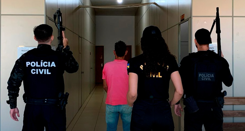 Polícia Civil de RO, por meio da Delegacia de Urupá, prende homem acusado de estupro de vulnerável