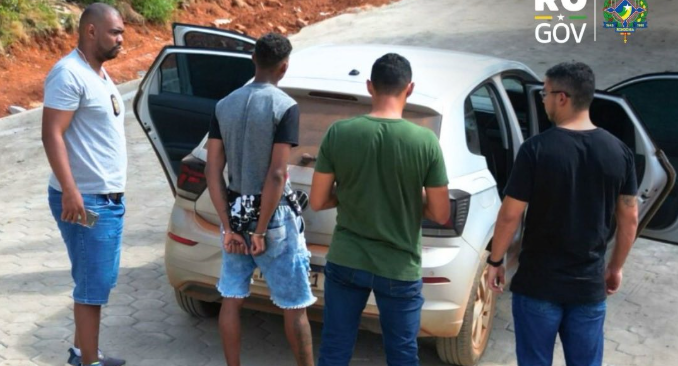 Capturado foragido investigado por homicídio em ação conjunta em Alvorada D'Oeste