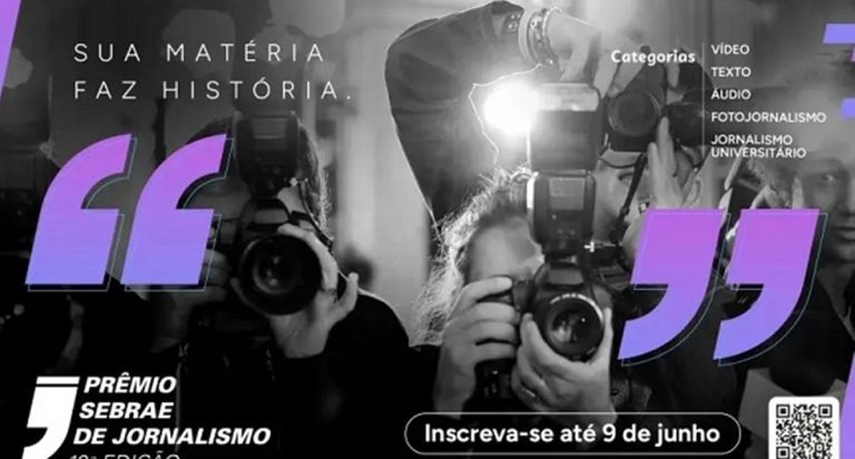 Últimos dias para se inscrever no Prêmio Sebrae de Jornalismo 2025 - News Rondônia