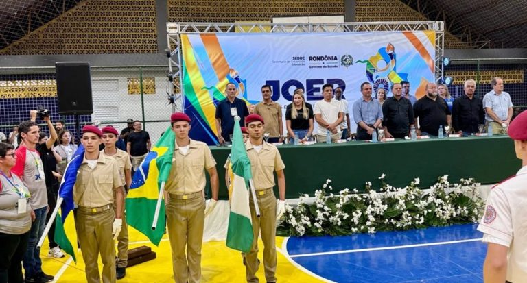 Cerimônia de abertura da fase regional Centro do Joer 2025 é realizada em Cacoal - News Rondônia