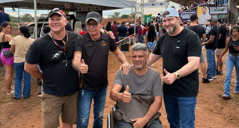 Presidente da Alero participa das celebrações do aniversário de Ouro Preto durante etapa estadual de Motocross - News Rondônia
