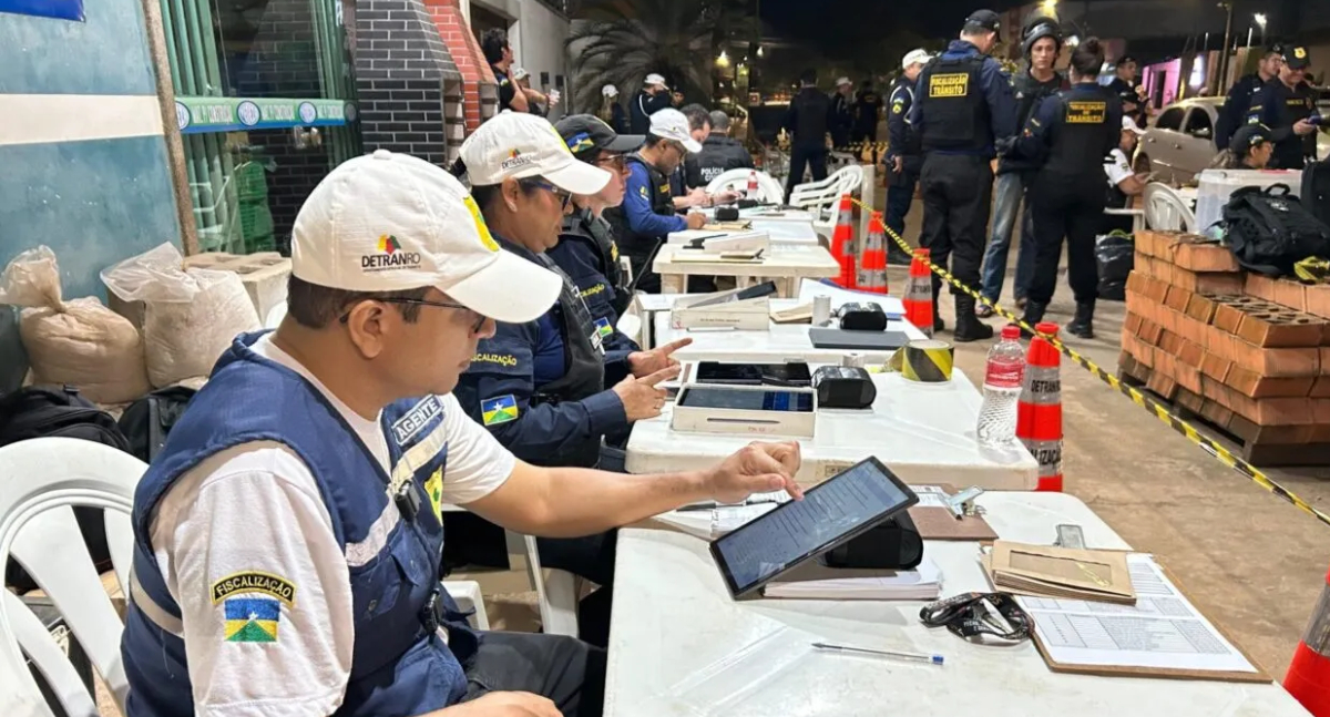 Detran-RO realiza ações de fiscalização em 10 municípios como parte de mobilização nacional