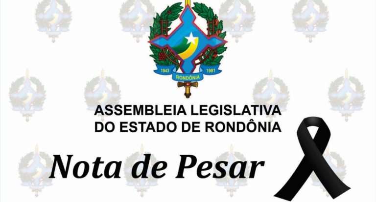 Nota de Pesar - News Rondônia