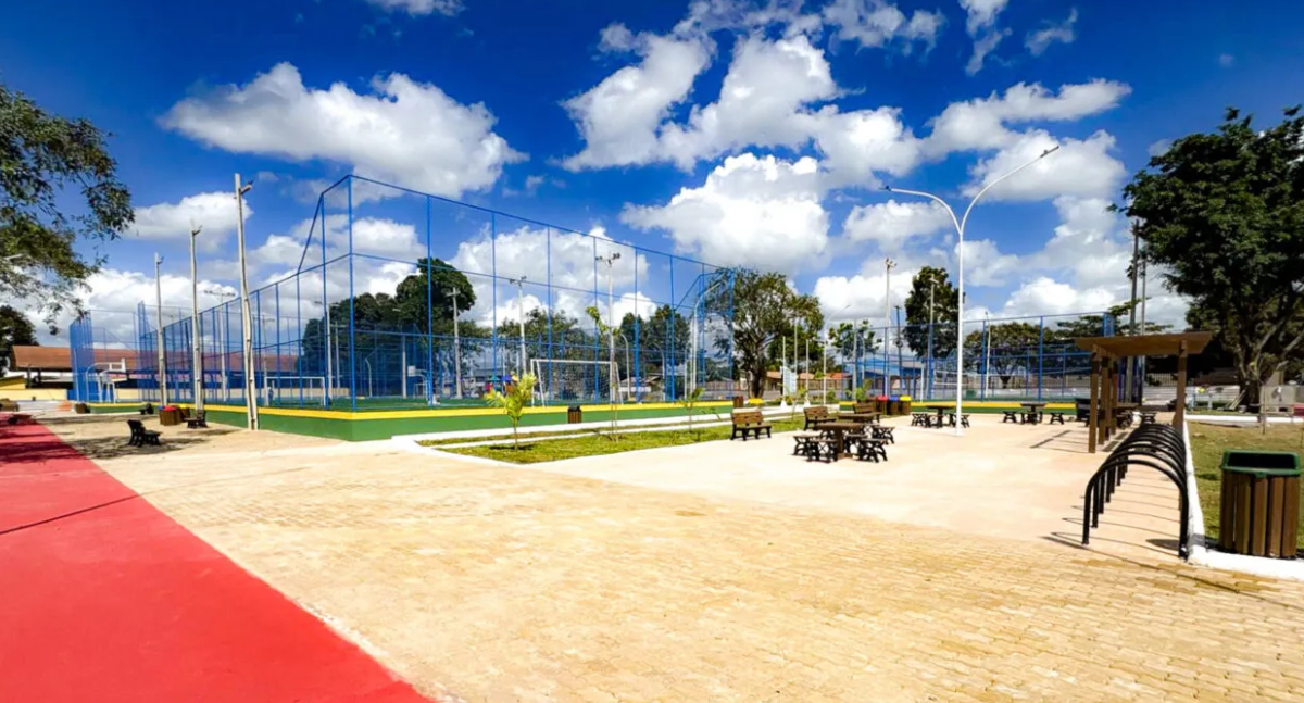 Revitalização da praça em Vista Alegre do Abunã entra na fase final das obras