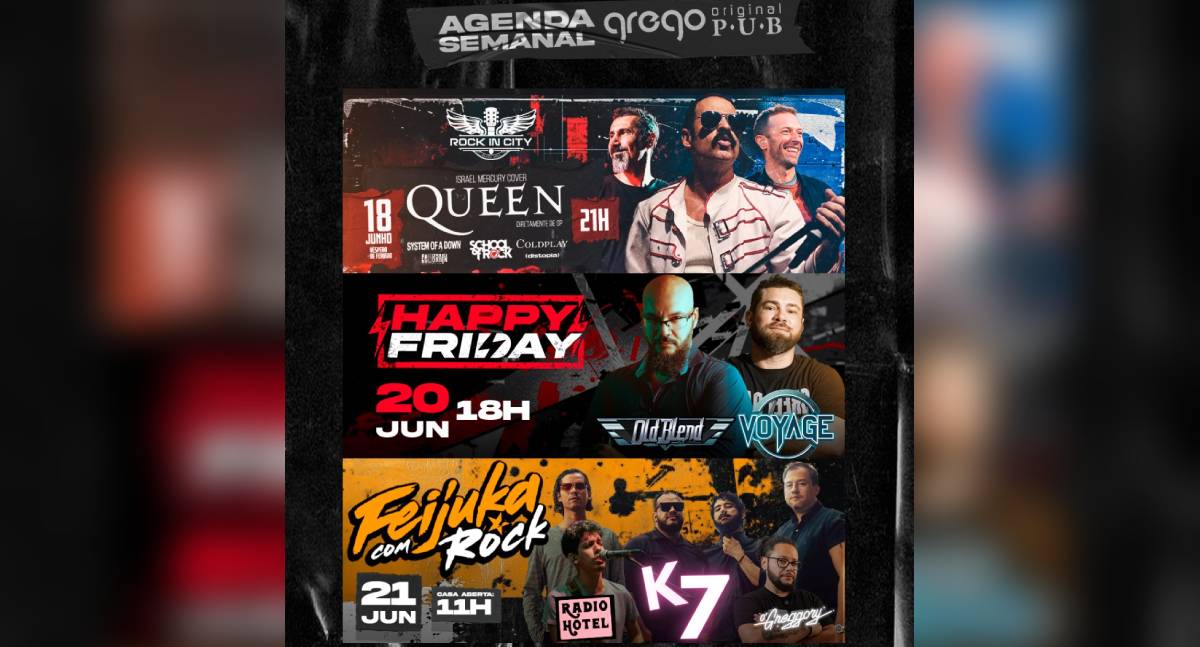 Agenda News: Fim de semana de música e diversão no Grego Original Pub