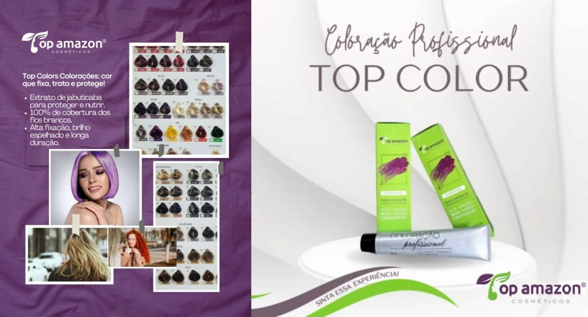 Agenda News: Top Colors - coloração profissional que transforma beleza e negócios