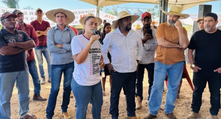 Dra. Taíssa manifesta apoio a produtores durante protesto contra a criação de unidades de conservação em Rondônia - News Rondônia