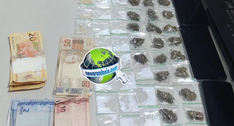 PM recebe denúncia e encontra traficante dormindo com várias drogas em condomínio - News Rondônia
