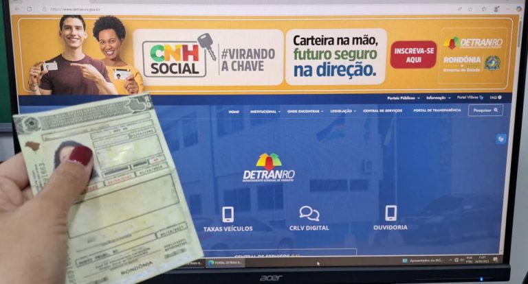 Candidatos podem atualizar dados nas inscrições da CNH Social; guia digital com passo a passo é desenvolvido pelo Detran-RO - News Rondônia
