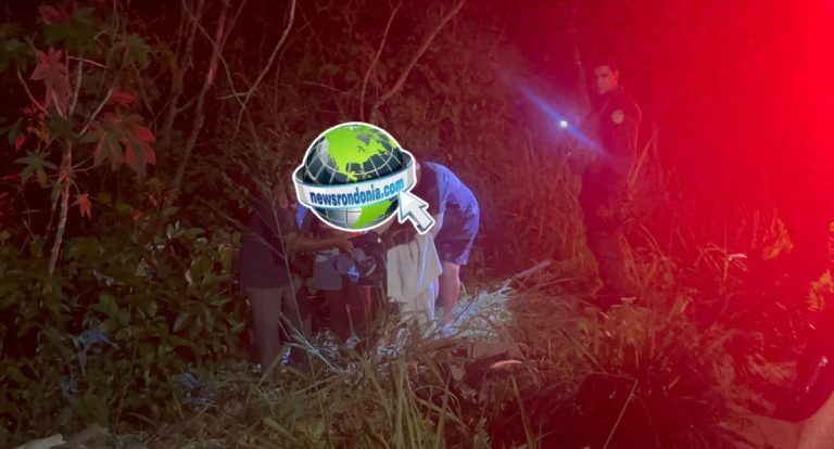 Motociclista para dentro do mato em acidente na zona sul de Porto Velho - News Rondônia