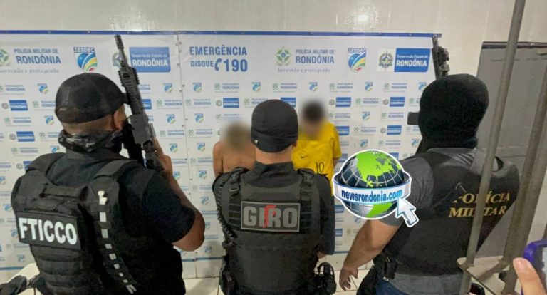 Apenado e foragido são presos com drogas após perseguição na zona sul