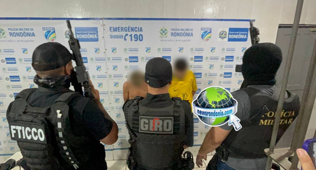 Apenado e foragido são presos com drogas após perseguição na zona sul