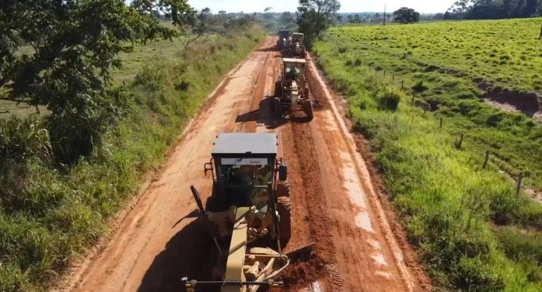 Governo de RO realiza patrolamento em mais de 500 km de rodovias primárias na Zona da Mata