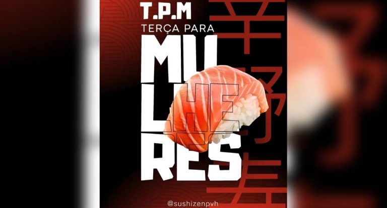 Agenda News: T.P.M no Sushi Zen - Terça para Mulheres com sabor incrível