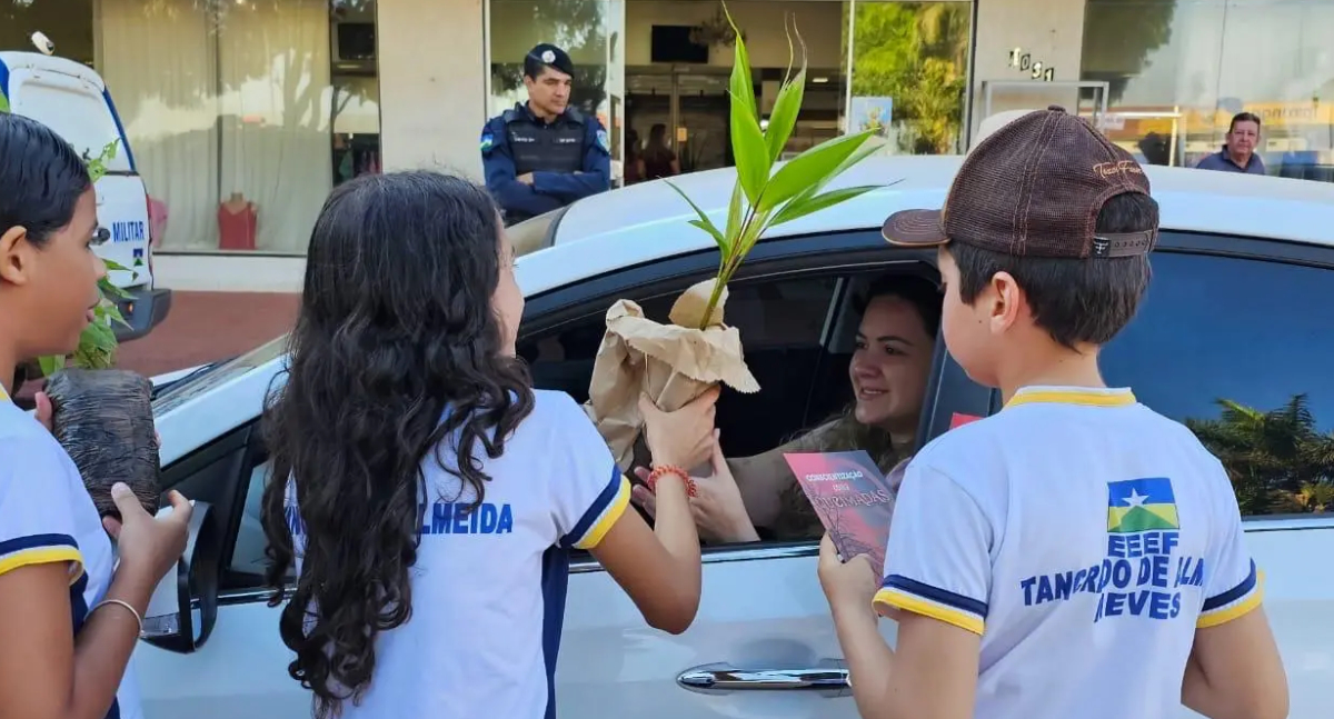 Ações de educação ambiental destacam a importância da preservação dos recursos naturais em Alta Floresta D’Oeste