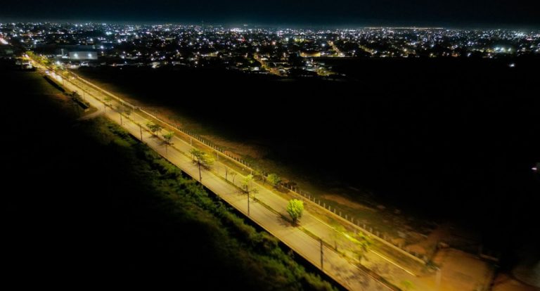 Prefeitura entrega primeira etapa da iluminação da avenida Guaporé, em Porto Velho - News Rondônia