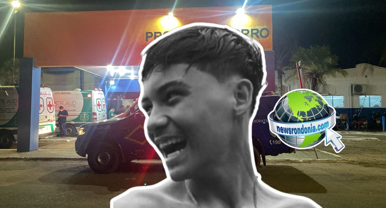 Adolescente baleado enquanto passeava de bicicleta morre no Hospital em Porto Velho