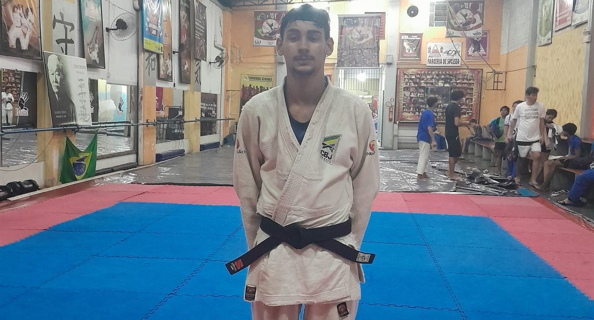 Atleta rondoniense Mateus Cunha se prepara para o Campeonato Brasileiro de Judô em Salvador