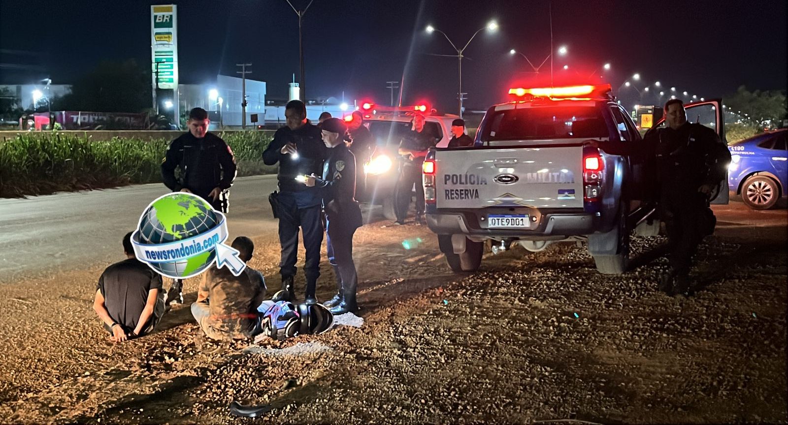 Três motociclistas do “rolezinho” são detidos após perseguição e dois acidentes