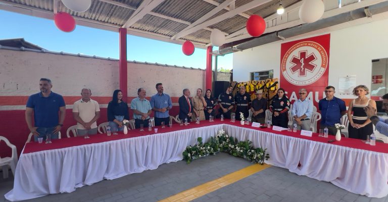 Deputado Coronel Chrisóstomo participa da inauguração da Base Descentralizada do SAMU em Rio Crespo e destaca investimentos na saúde do município - News Rondônia
