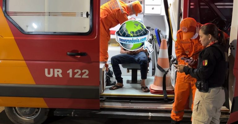 NO ROSTO: Ciclista é atacado com pedrada por motociclista na zona leste - News Rondônia