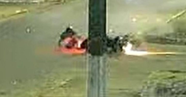 Motociclista sofre queda ao tentar manobra “Quebrão” em via pública - News Rondônia