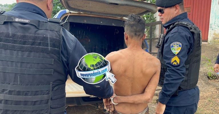 URGENTE: Equipe do sgt Machado fecha o cerco e prende suspeito de matar “Nego Boy” - News Rondônia