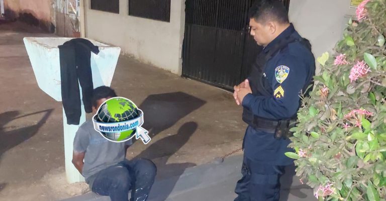 Equipe do sgt Machado prende vulgo “Mira Feita” na zona leste - News Rondônia