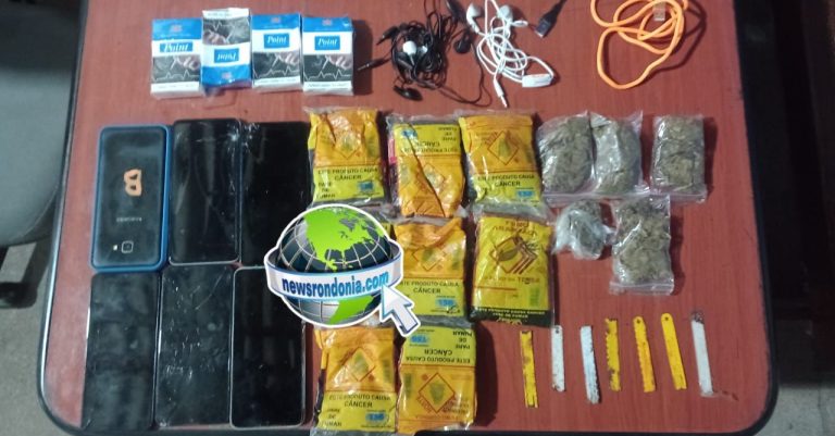 INTERCEPTADO: Criminosos arremessam sacola para dentro de presídio e são recebidos com disparos em Porto Velho - News Rondônia