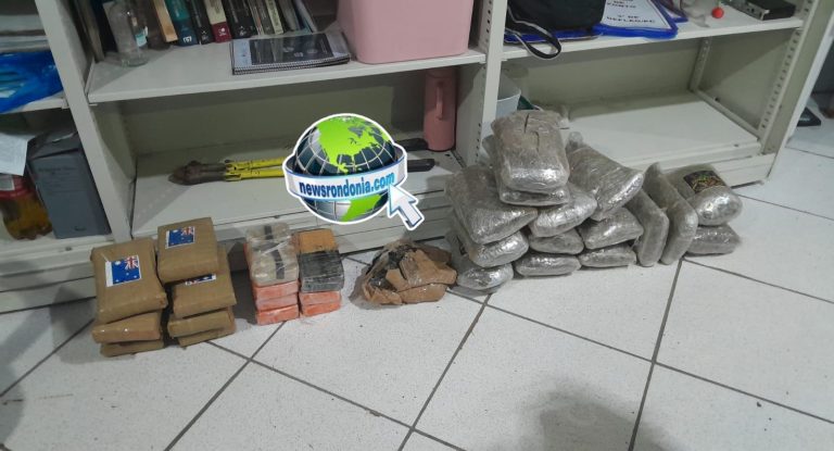 Motoristas de Hilux e S10 são presos com maconha e cocaína escondidos no estepe em Porto Velho
