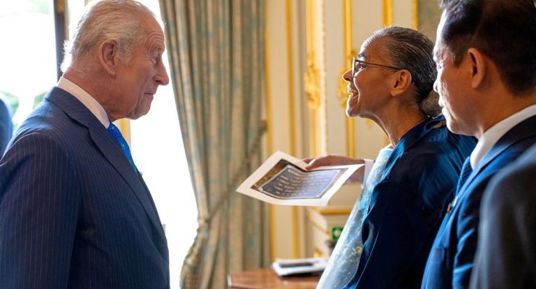 Em um encontro em Londres, o rei Carlos III elogiou Marina Silva pelos avanços do governo brasileiro no combate ao desmatamento na Amazônia - News Rondônia
