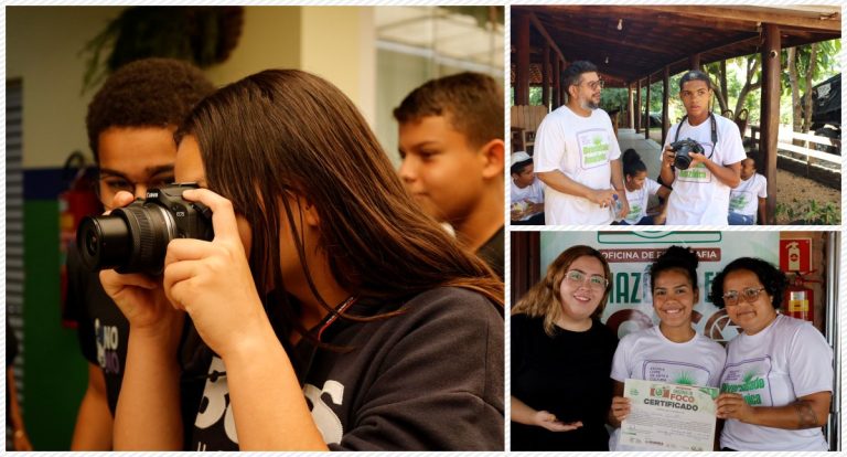 Oficina de fotografia capacita alunos em Vilhena e na Comunidade Quilombola de Santa Cruz, em Pimenteiras do Oeste - News Rondônia