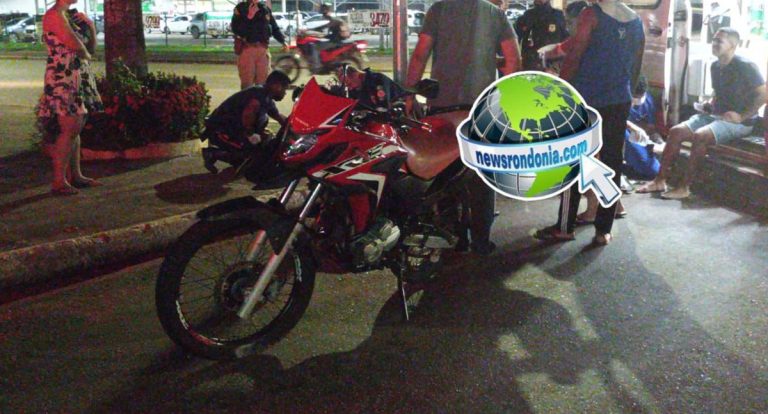 Motorista foge após atropelar e arrastar moto com casal na Jorge Teixeira - News Rondônia