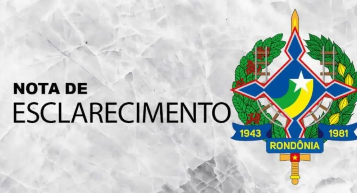 Secom/RO emite nota após publicação sobre suposta corrupção