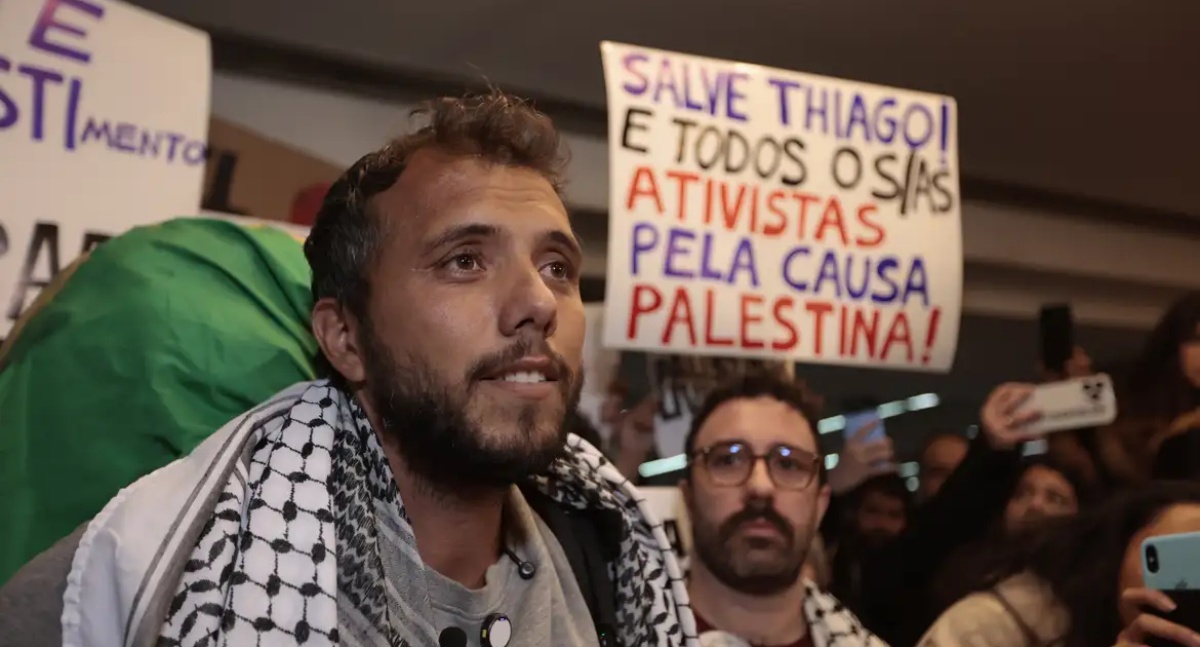 Ativistas preparam "missão maior" à Faixa de Gaza, diz Thiago Ávila