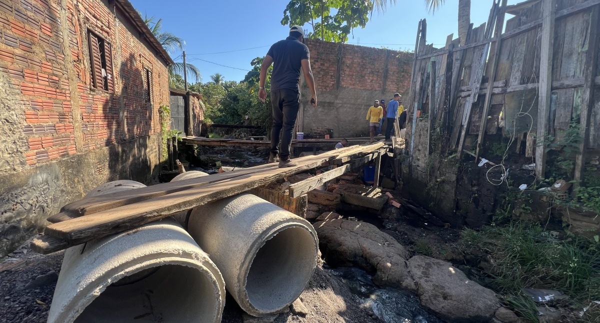 Ponte reconstruída melhora a segurança para moradores do bairro São Sebastião II