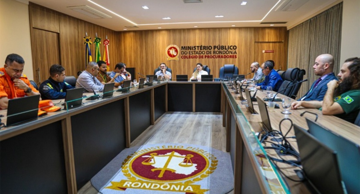 MPRO dá continuidade nas estratégias de prevenção e repressão a incêndios florestais em reunião com diversos órgãos e instituições