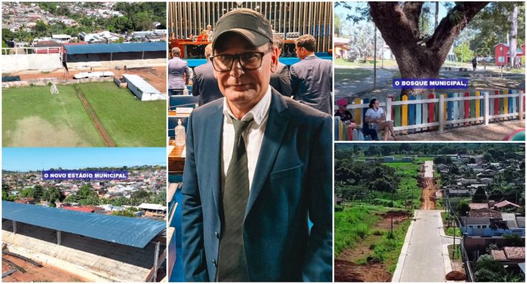 Ouro Preto d’Oeste: Testoni destaca obras no município e explica que o cenário é o resultado do esforço da sua administração - News Rondônia