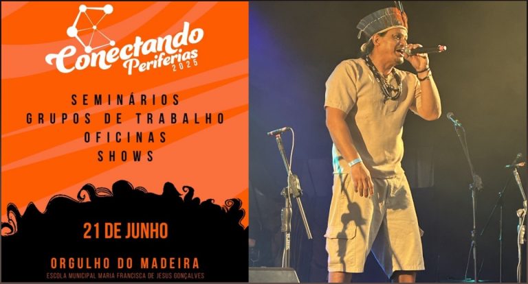 Projeto Conectando Periferias leva cultura hip-hop a escola no Orgulho do Madeira