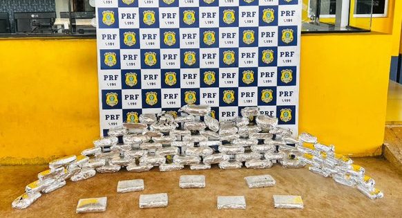 PRF realiza apreensões de drogas no final de semana, em Rondônia