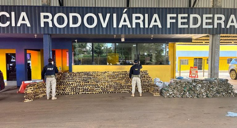 PRF realiza maior apreensão de drogas de sua história em Rondônia