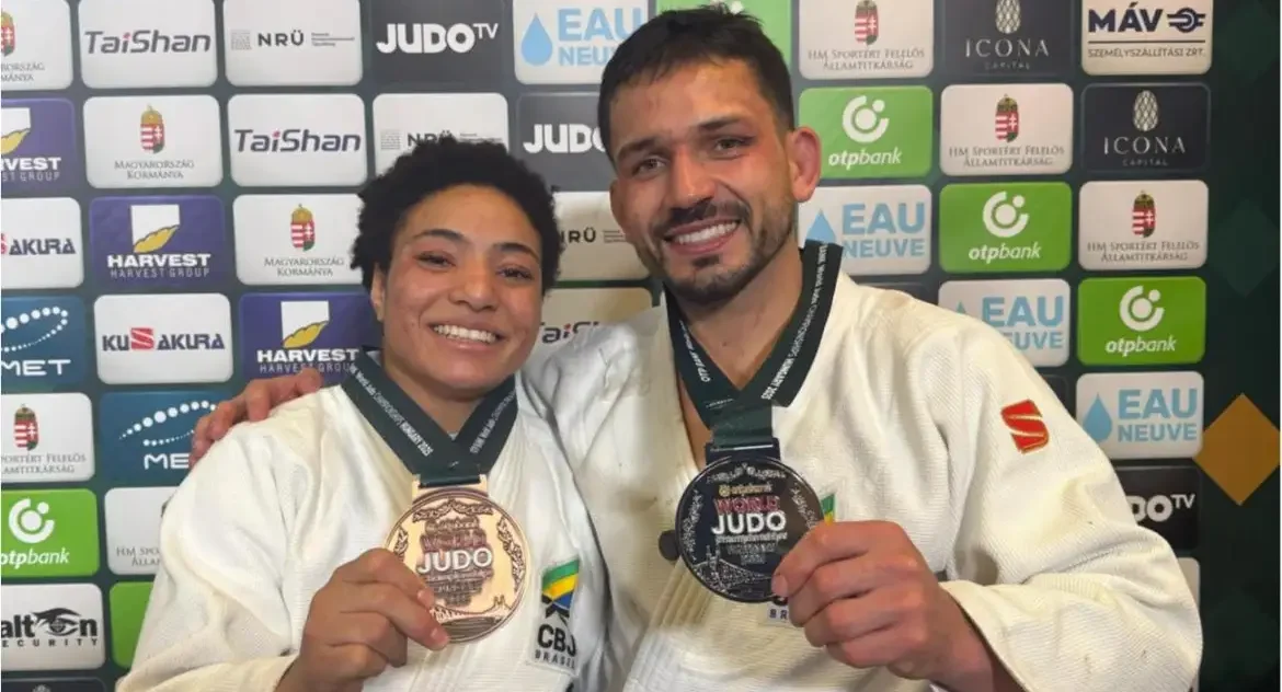 Brasil encerra participação no Mundial de Judô com duas medalhas e fica em 4º lugar na disputa por equipes