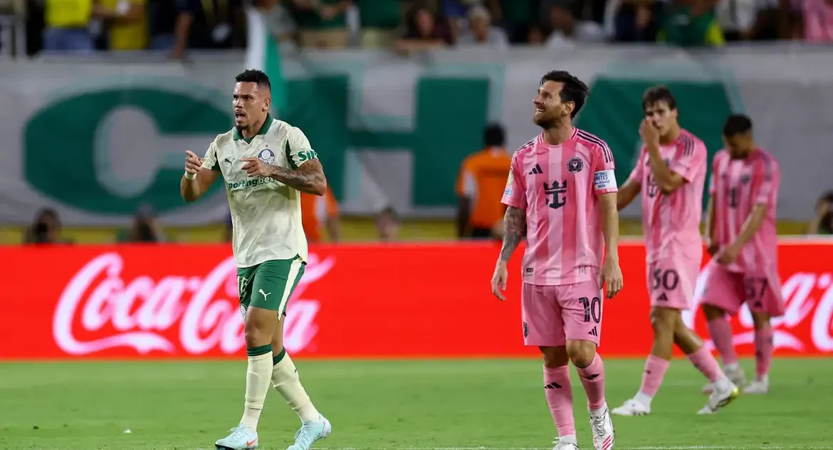 Palmeiras empata com Inter Miami e garante liderança do Grupo A na Copa do Mundo de Clubes